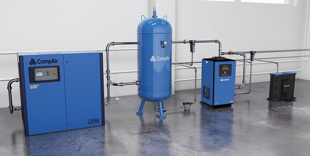 Refrigerant compressed air dryer | Air Treatment | CompAir