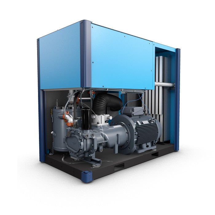 Compressori d'aria a vite lubrificati da L90 a L132 aperti (da 90 a 132 kW)