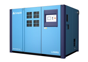 High Speed Lubricated Screw Compressors 160 - 250 kW
