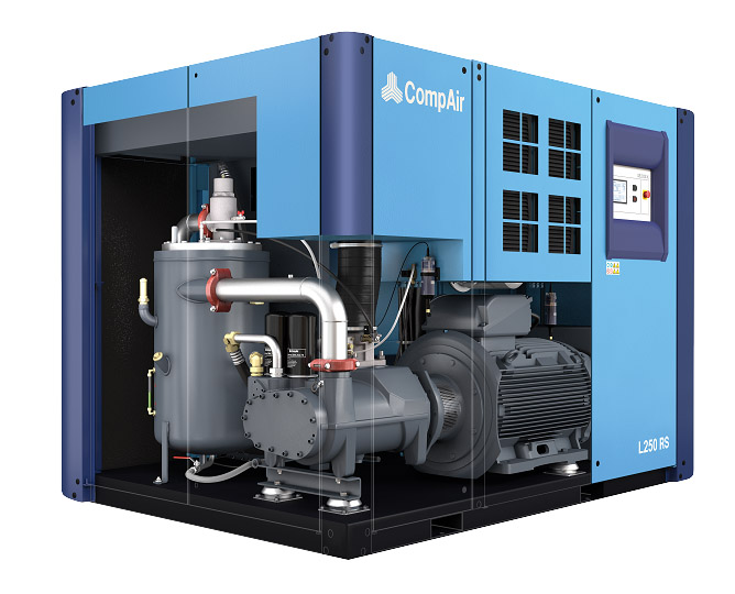 Compressore d'aria di grandi dimensioni L250RS aperto da 250 kW